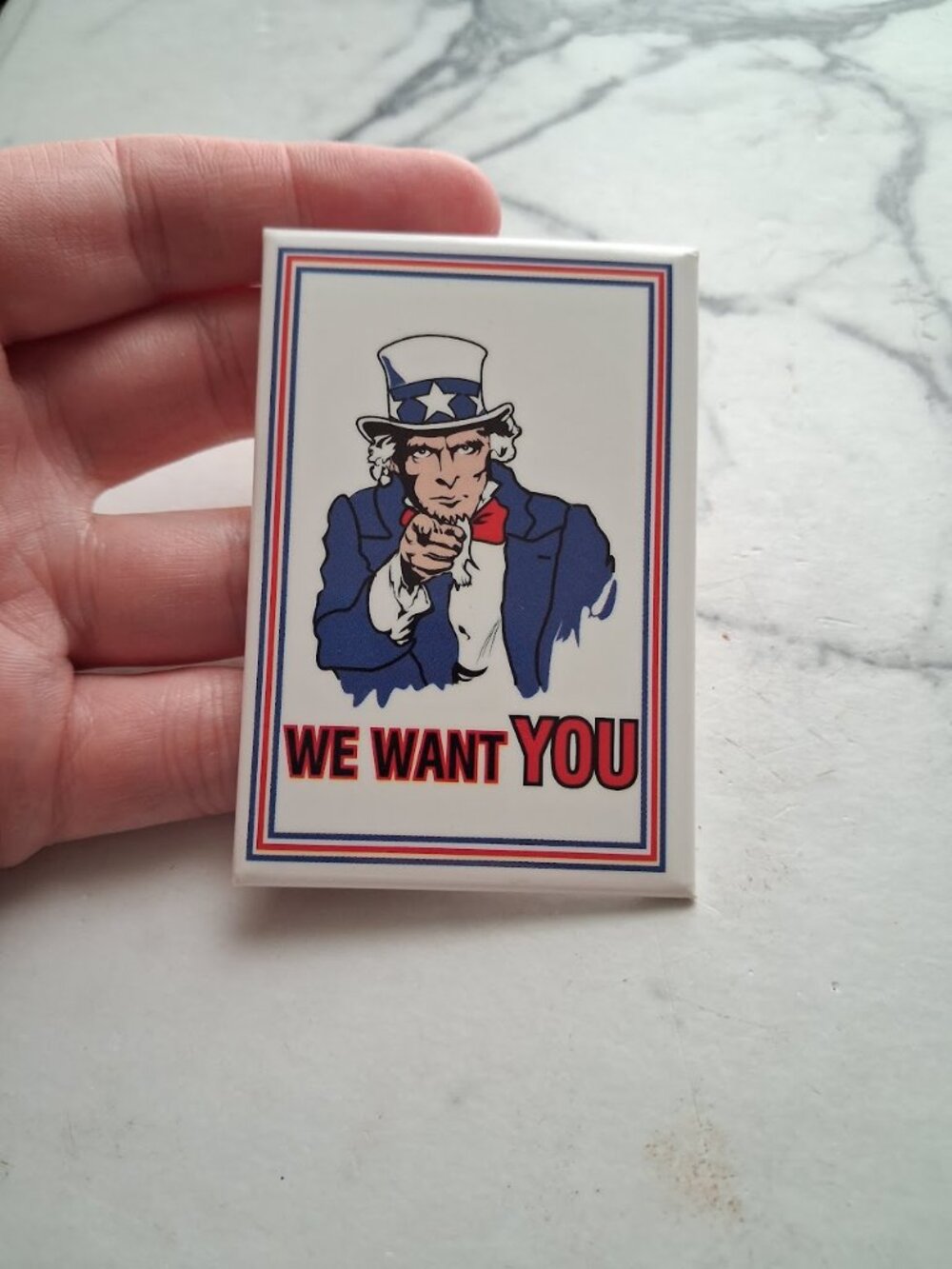 Uncle Sam button